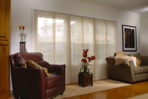 photo of sliding panels