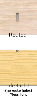 photograph of delight no holes routeless feature
