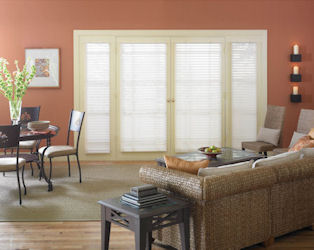 Florentine Window Shades in a room setting
