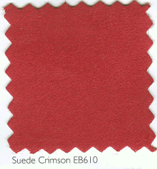 Suede Crimson