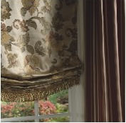 Relaxed Roman Shades Pattern