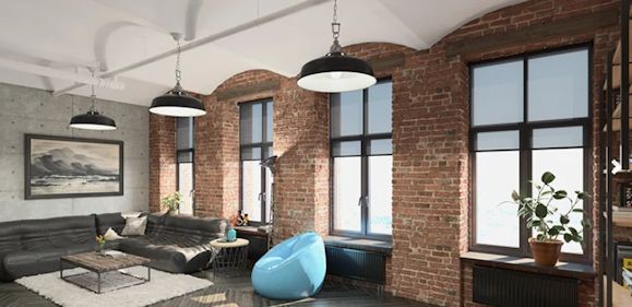 photograph of Draper FlexStyle roller shades in a relaxed setting