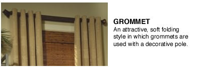 Drapery Style Grommet