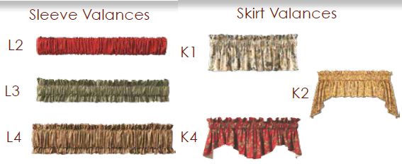 Horizons Soft Treatments Casual Valances