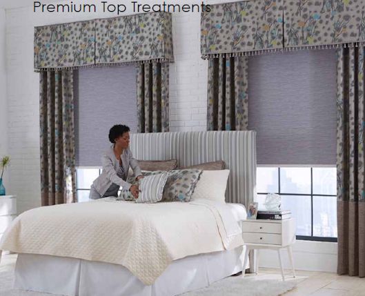 Horizons Top Treatments in a beautiful casual setting